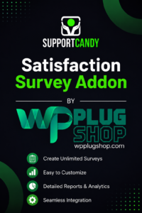 SupportCandy Satisfaction Survey Addon – Customer Feedback & Ticket Ratings