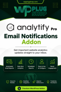 Analytify Email Notifications – Automated Analytics Reports