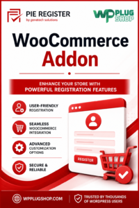Pie Register WooCommerce Addon — Custom Checkout Fields & Registration