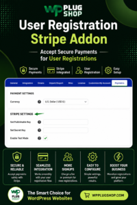 User Registration Stripe Addon | Payment & Subscription Plugin