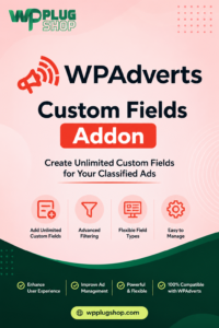 WPAdverts Custom Fields Addon – WordPress Classifieds Form Builder