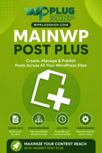 MainWP Post Plus – WordPress Draft Management & Metadata Randomizer