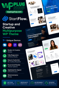 StartFlow Responsive Multipurpose WordPress Theme | Ultimate Agency Framework