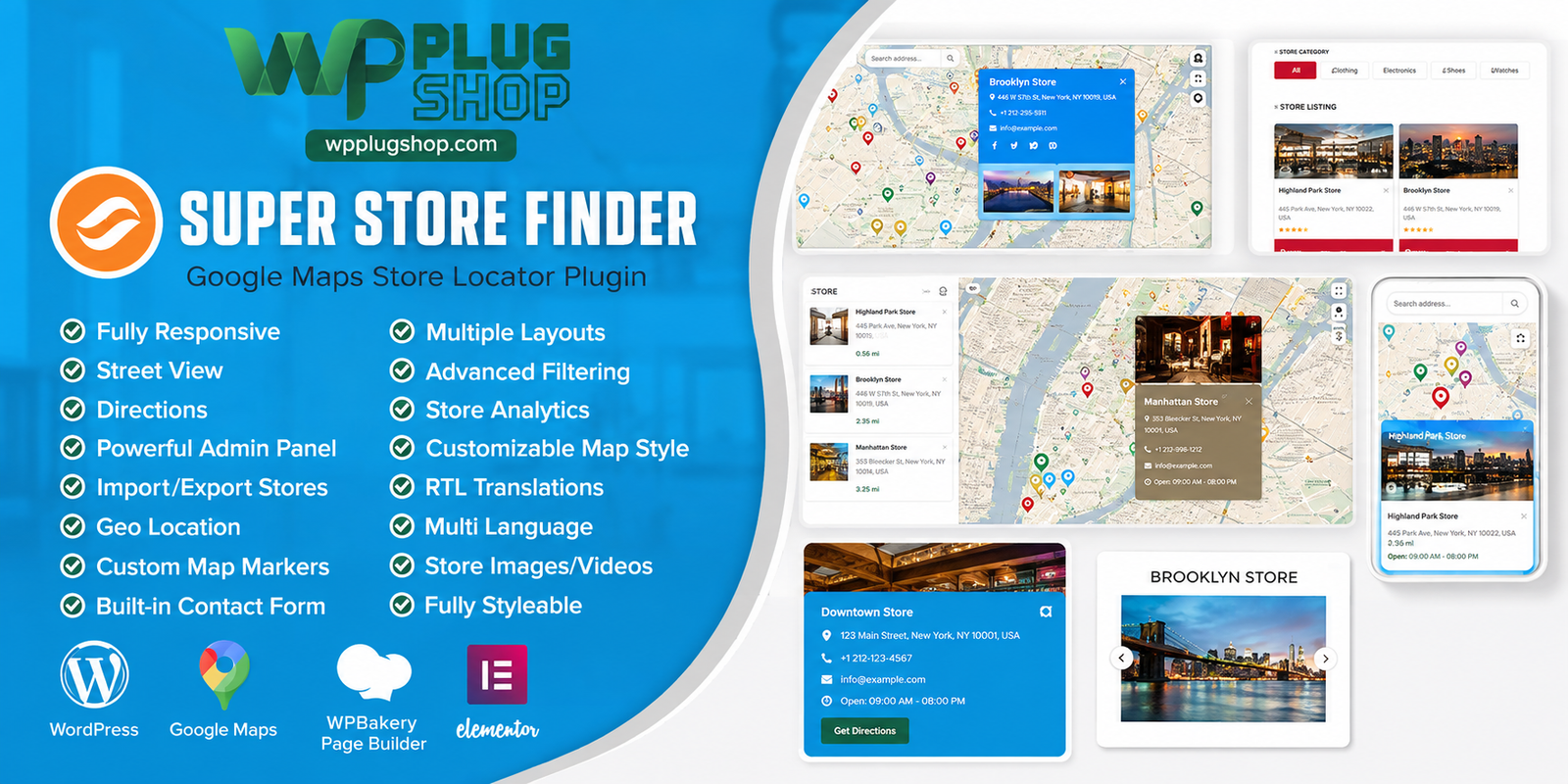 Super Store Finder for WordPress | Premium Google Maps Store Locator