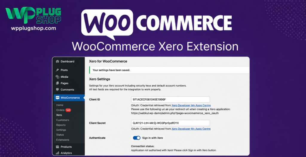 WooCommerce Xero Extension – Automated Accounting & Invoice Sync Plugin