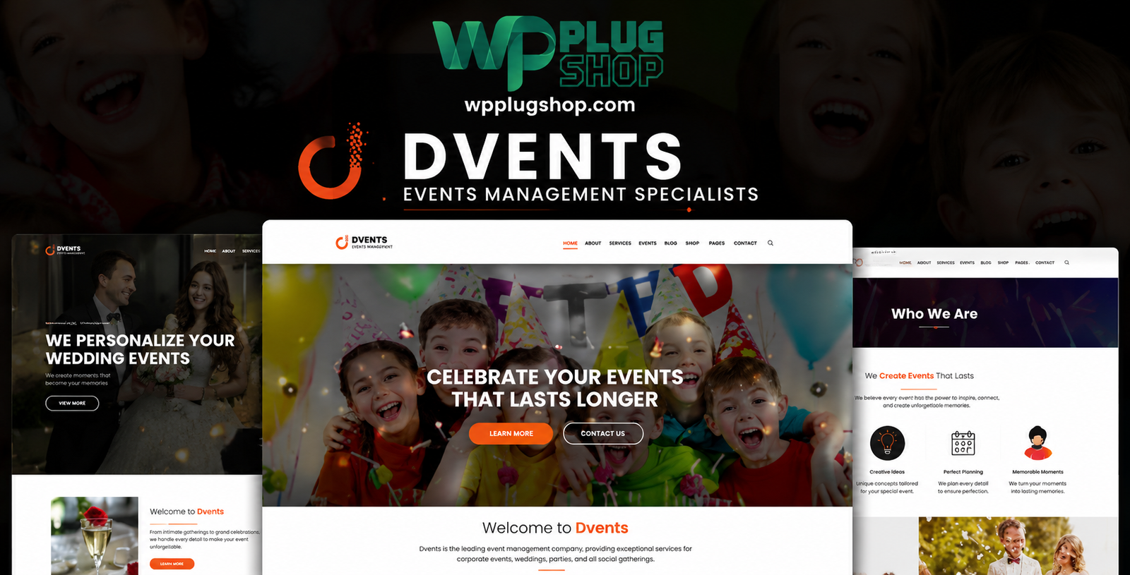 Dvents Theme – Events Management WordPress Theme for Companies & Agencies