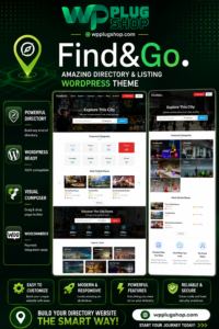 Findgo Theme – Directory Listing WordPress Theme for Business & Local Listings