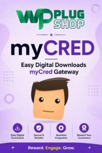 Easy Digital Downloads myCred Gateway Addon – Reward Points Payment Integration for WordPress