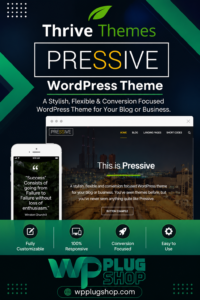Thrive Themes Pressive WordPress Theme 2.11.1