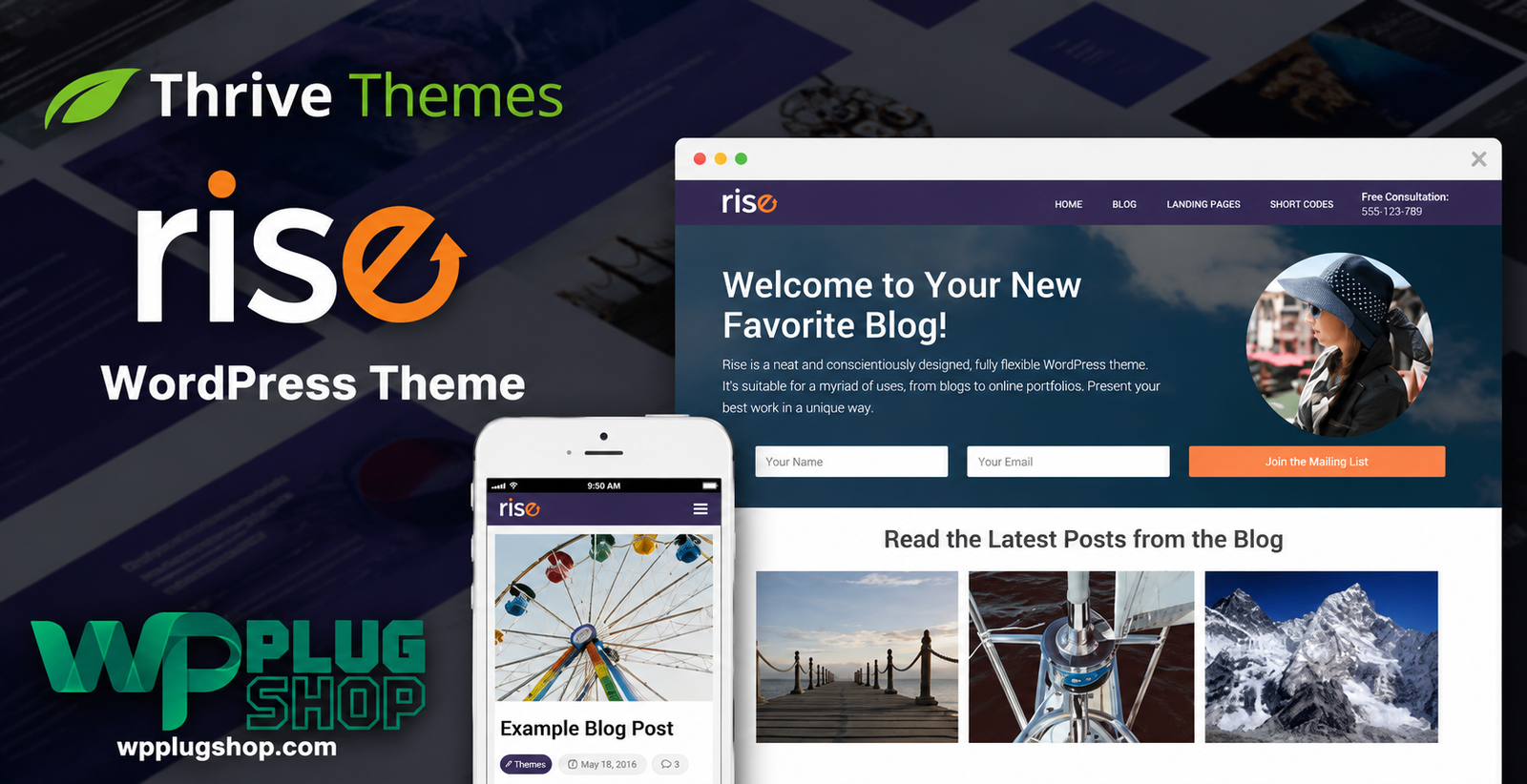 Thrive Themes Rise WordPress Theme