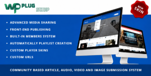 Uploader Advanced Media Sharing WordPress Theme