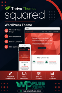 Thrive Themes Squared WordPress Theme 2.11.1 – Marketing & Business