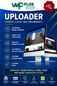Uploader Advanced Media Sharing WordPress Theme