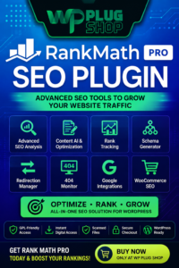 Rank Math PRO – Advanced WordPress SEO & Content Optimization Plugin