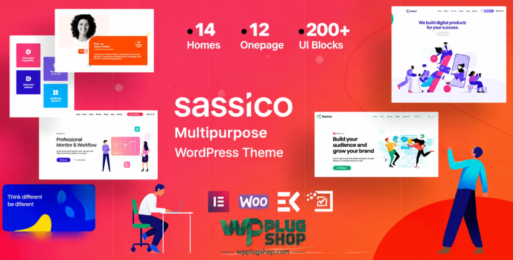 Sassico – SaaS Startup & Software WordPress Theme