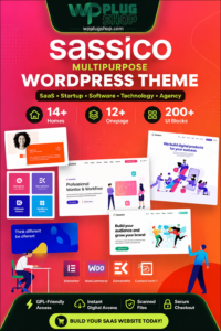 Sassico – SaaS Startup & Software WordPress Theme