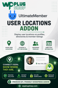Ultimate Member User Locations Addon – Google Maps & Member Directory