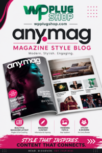 Anymag – Magazine Style WordPress Blog Theme