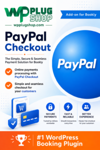 Bookly PayPal Checkout Add-on – Secure PayPal Payment Gateway for Bookly PRO