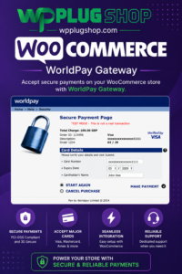 WooCommerce WorldPay Gateway – Secure WorldPay Payment Gateway Plugin