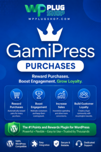 GamiPress Purchases – WooCommerce Purchase Rewards Addon for WordPress | WP Plug Shop