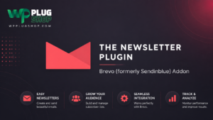 Newsletter Brevo (Formerly Sendinblue) Addon – Brevo Integration for WordPress | WP Plug Shop