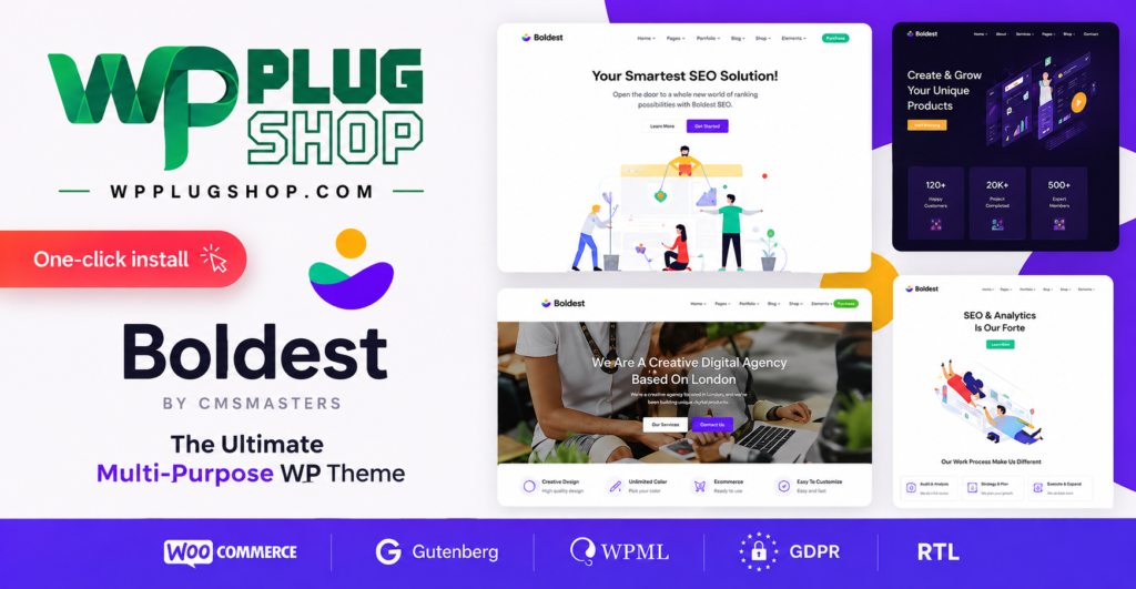 Boldest Consulting & Marketing Agency WordPress Theme – Professional Business Website Solution