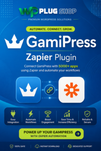 GamiPress Zapier – WordPress Automation & Workflow Integration Addon