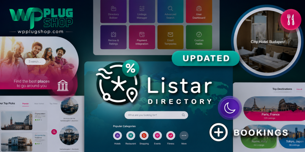 Listar – WordPress Directory & Listing Theme for Business Websites
