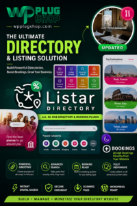 Listar – WordPress Directory & Listing Theme for Business Websites