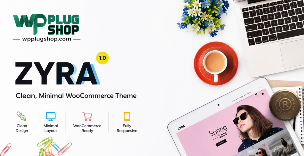 Zyra – Clean & Minimal WooCommerce WordPress Theme