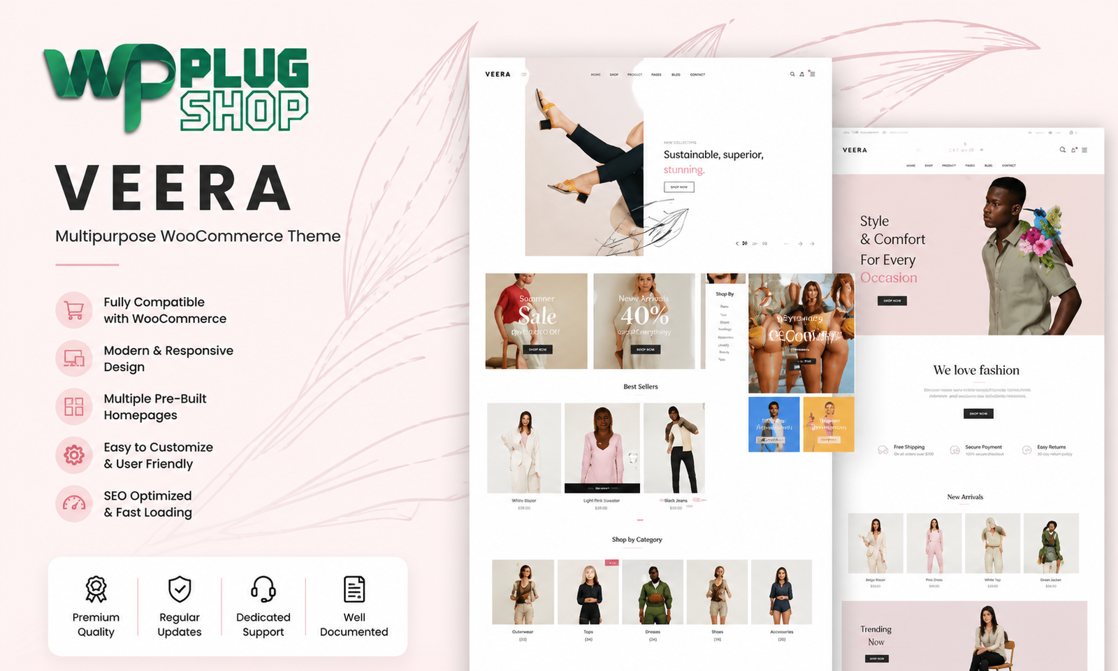 Veera Multipurpose WooCommerce Theme – Responsive eCommerce WordPress Theme