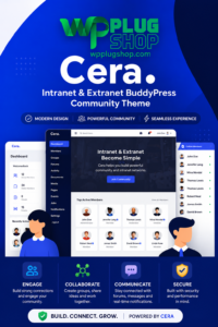 Cera Theme – Intranet & Community WordPress Theme