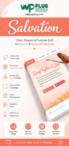 MyThemeShop Salvation Theme – Responsive Church & Religious WordPress Theme