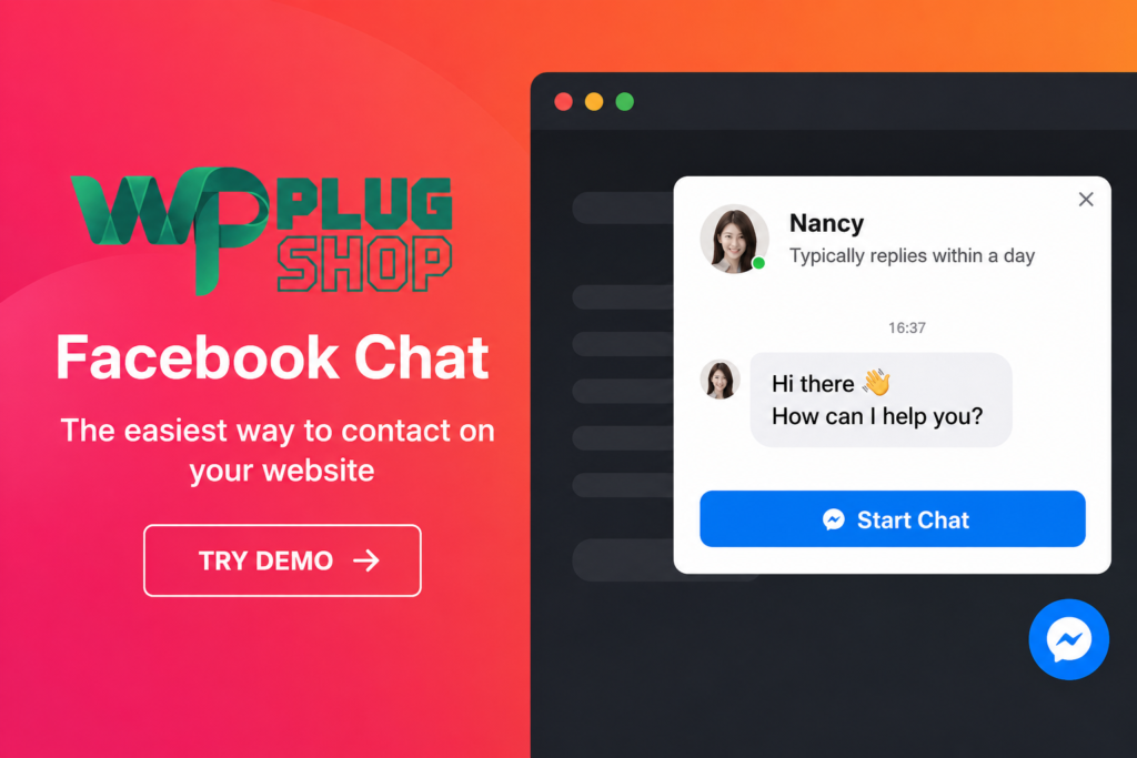 Facebook Chat WordPress Plugin – Messenger Live Chat & Customer Support