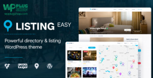 ListingEasy Directory Listing WordPress Theme – Business Directory, Local Listings & Marketplace Solution