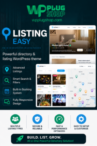 ListingEasy Directory Listing WordPress Theme – Business Directory, Local Listings & Marketplace Solution