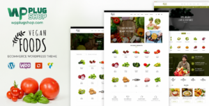 Vegan Food Organic Store Responsive WooCommerce WordPress Theme – Organic Grocery & Healthy Food Shop