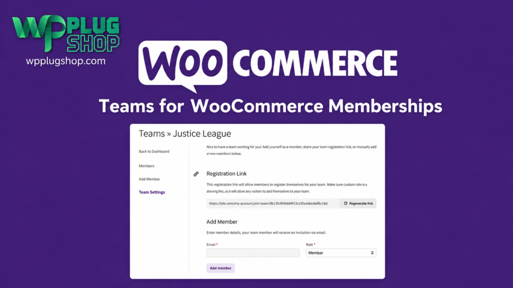 Teams for WooCommerce Memberships – Team, Group & Corporate Membership Plugin for WordPress