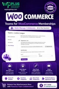 Teams for WooCommerce Memberships – Team, Group & Corporate Membership Plugin for WordPress