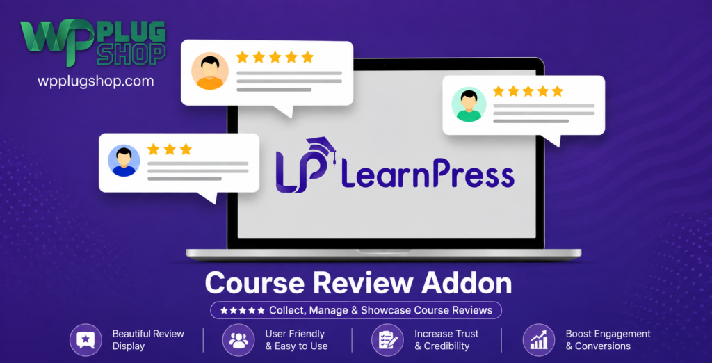 LearnPress Course Review Addon – WordPress LMS Course Rating & Review Plugin
