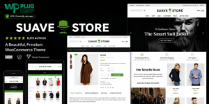 Suave – Multi-Purpose WooCommerce WordPress Theme for Online Stores | GPL-Friendly Digital Access