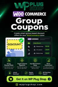 WooCommerce Group Coupons Plugin – Targeted Discounts for Customer Groups