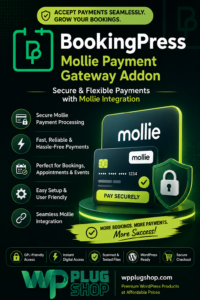 BookingPress Mollie Payment Gateway Addon – Secure Mollie Payments for WordPress Bookings