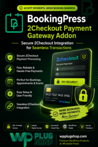 BookingPress 2Checkout Payment Gateway Addon – Secure Global Payments for WordPress Bookings