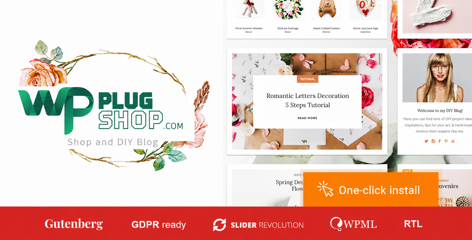 Handmade Shop WordPress Theme – Creative WooCommerce Theme for Handmade Stores