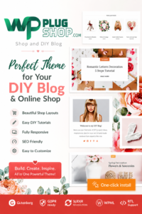 Handmade Shop WordPress Theme – Creative WooCommerce Theme for Handmade Stores