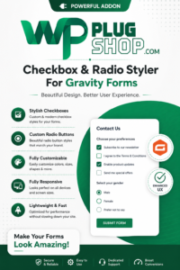Checkbox & Radio Styler for Gravity Forms – Custom Form Styling Addon