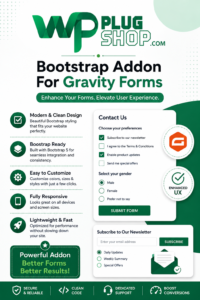 Bootstrap Addon for Gravity Forms – Responsive Bootstrap Form Styling Plugin for WordPress