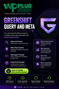 Greenshift Query and Meta